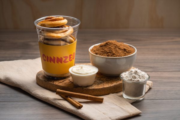 Our handcrafted Dippers are the perfect snack, whether you choose the Classic Sweet Cinnamon Sugar Dippers with our decadent cream cheese frosting for dipping or our NEW savoury Cheesy Garlic Dippers served with a creamy garlic dip. A perfect snack or treat for all ages!